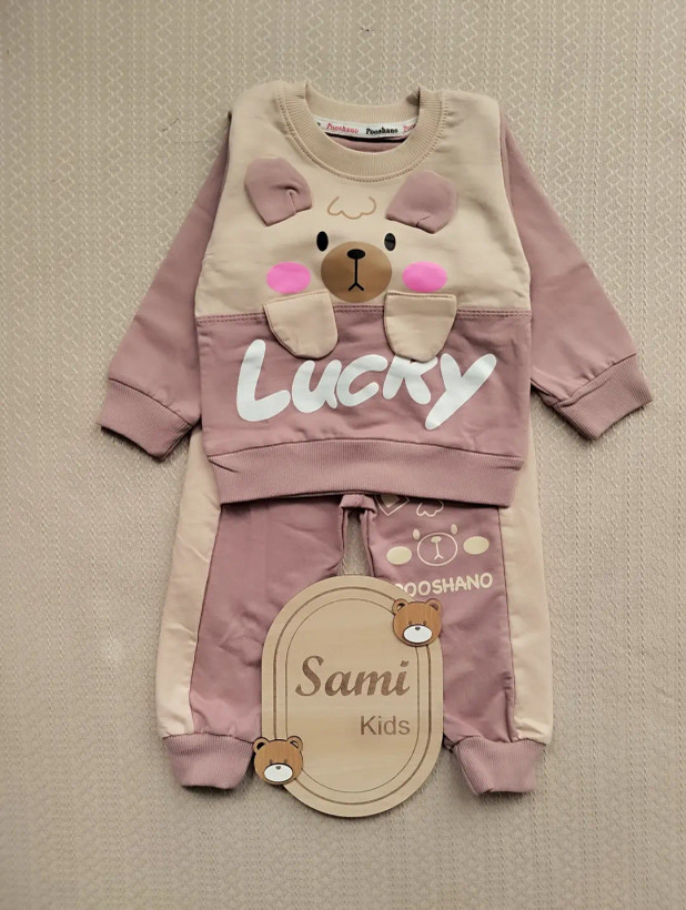 بلوز شلوار طرح Luckyگوشدار