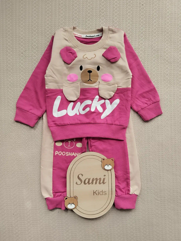 بلوز شلوار طرح Luckyگوشدار