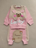 بلوز شلوار طرح Luckyگوشدار