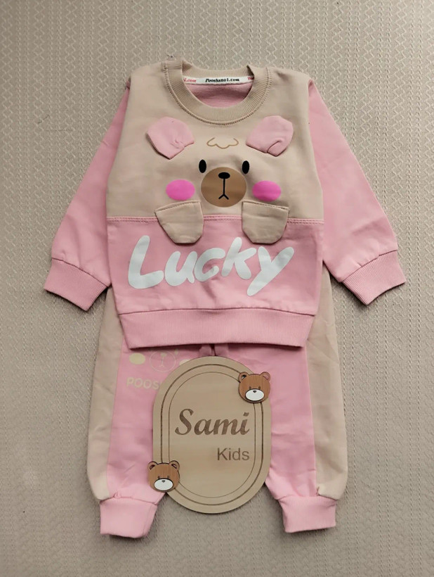 بلوز شلوار طرح Luckyگوشدار
