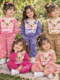 بلوز شلوار طرح Luckyگوشدار