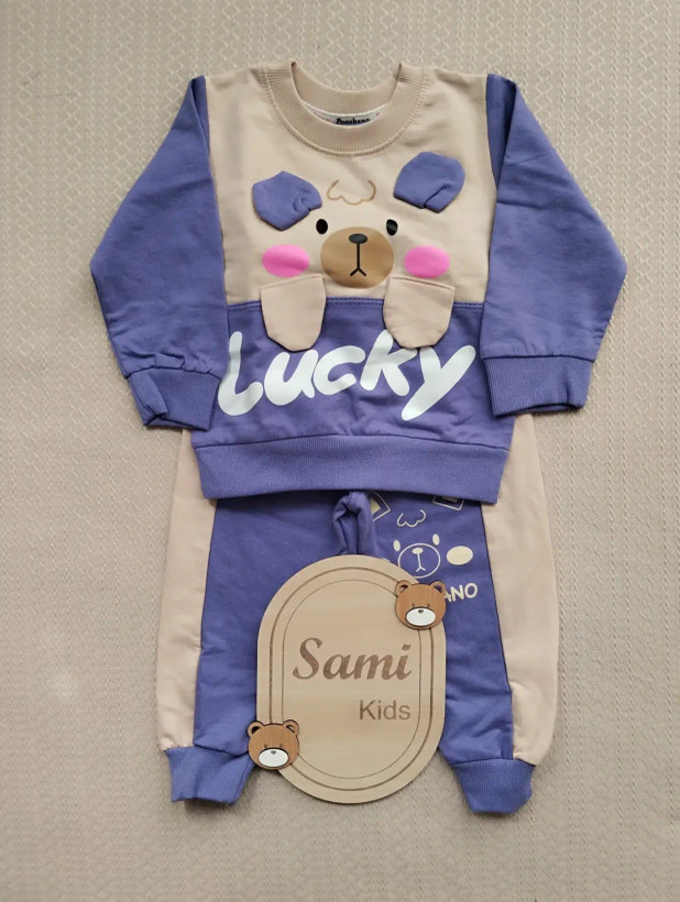 بلوز شلوار طرح Luckyگوشدار
